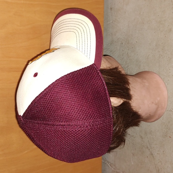 New Era Arizona State ASU Sun Devils Embroidered Logo Fitted Hat Cap S/M - Picture 6 of 8